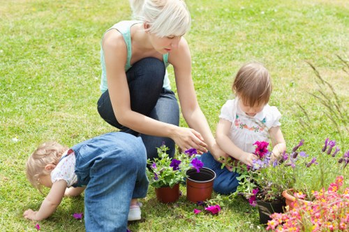 Gardening team preparing to return for remedial work